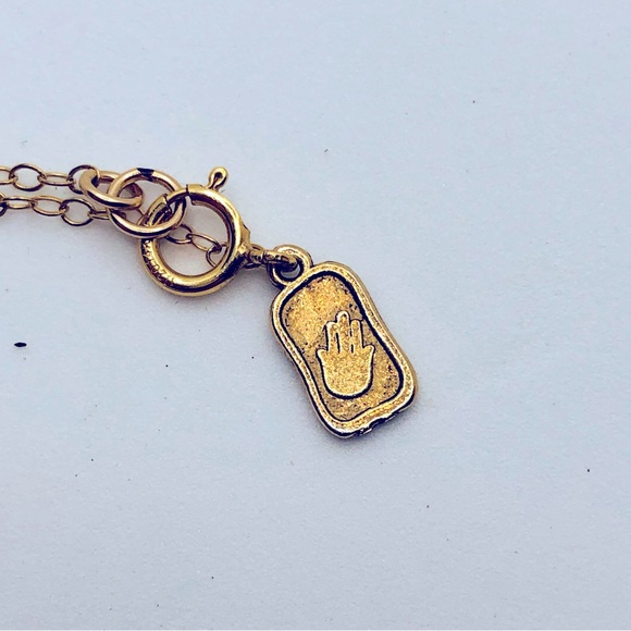 One of a kind necklace that says thank god - Picture 8 of 11